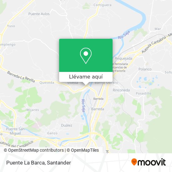 Mapa Puente La Barca