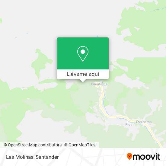 Mapa Las Molinas