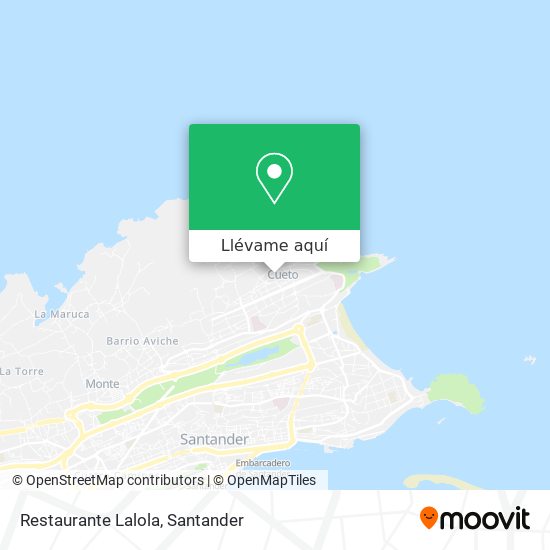 Mapa Restaurante Lalola