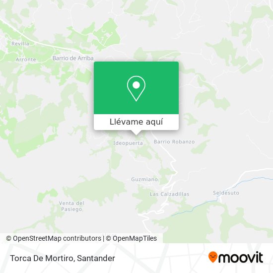 Mapa Torca De Mortiro