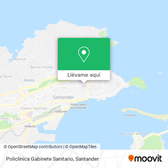 Mapa Policlínica Gabinete Sanitario