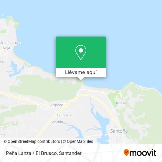 Mapa Peña Lanza / El Brusco