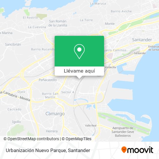 Mapa Urbanización Nuevo Parque