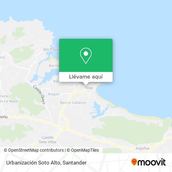 Mapa Urbanización Soto Alto