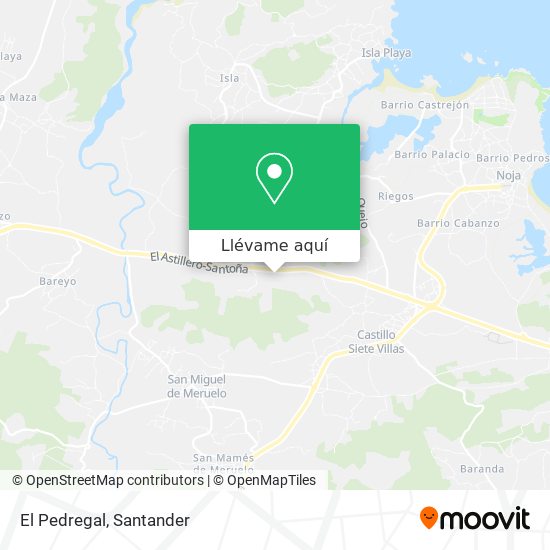 Mapa El Pedregal