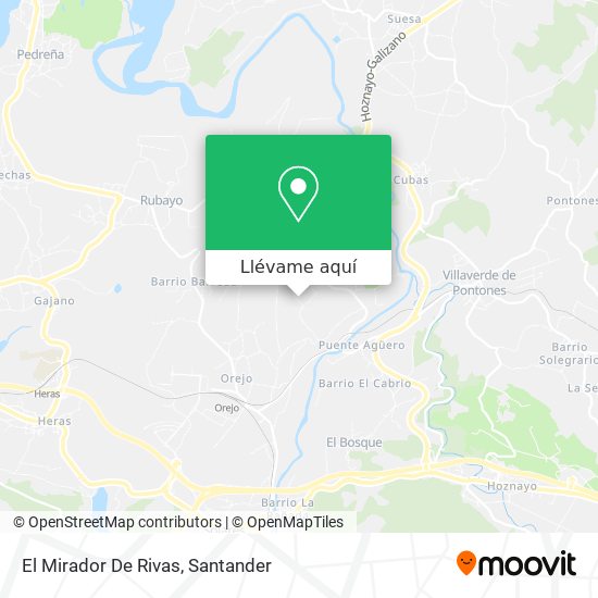 Mapa El Mirador De Rivas