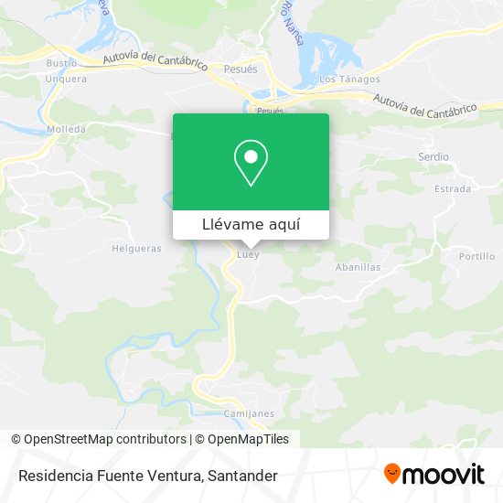 Mapa Residencia Fuente Ventura