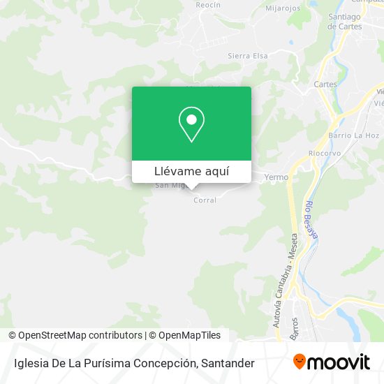 Mapa Iglesia De La Purísima Concepción