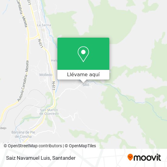 Mapa Saiz Navamuel Luis