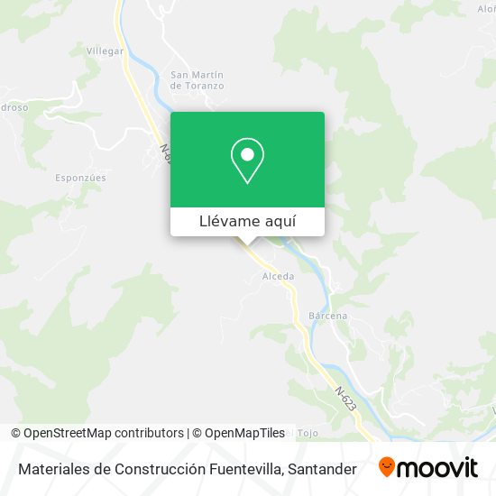 Mapa Materiales de Construcción Fuentevilla