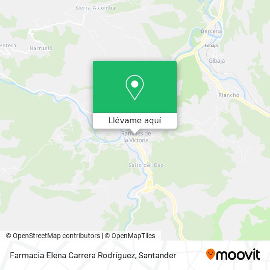 Mapa Farmacia Elena Carrera Rodríguez