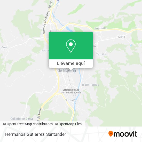 Mapa Hermanos Gutierrez