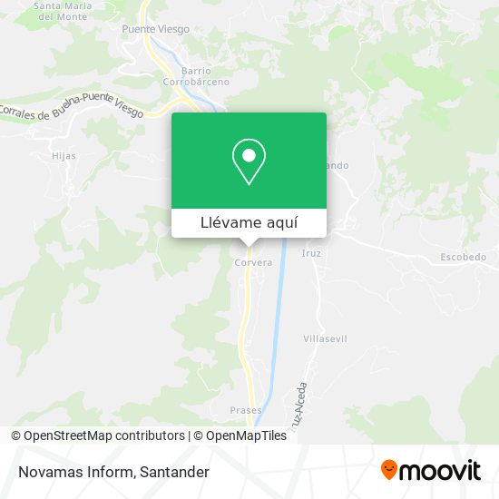 Mapa Novamas Inform