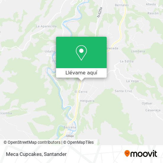 Mapa Meca Cupcakes