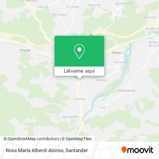 Mapa Rosa María Alberdi Alonso