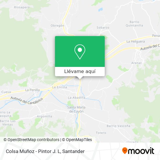 Mapa Colsa Muñoz - Pintor J. L