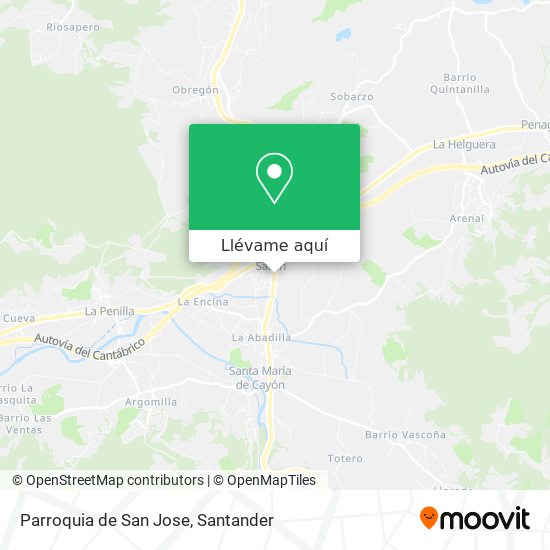 Mapa Parroquia de San Jose