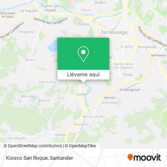 Mapa Kiosco San Roque