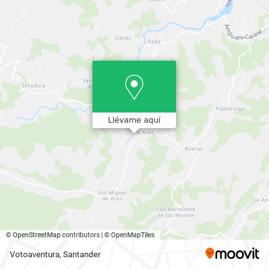 Mapa Votoaventura
