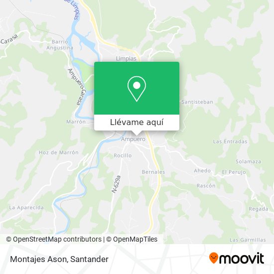 Mapa Montajes Ason
