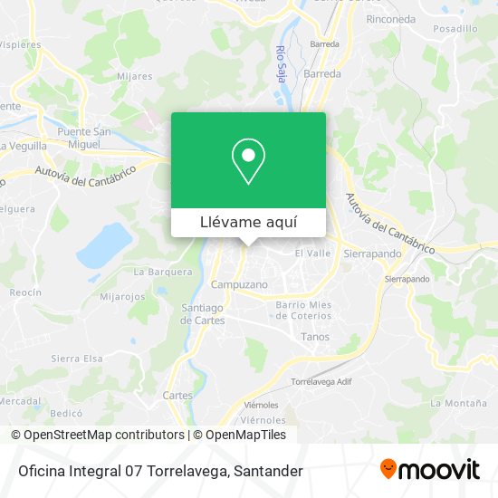 Mapa Oficina Integral 07 Torrelavega