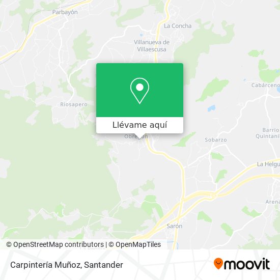 Mapa Carpintería Muñoz