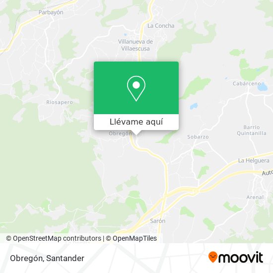 Mapa Obregón