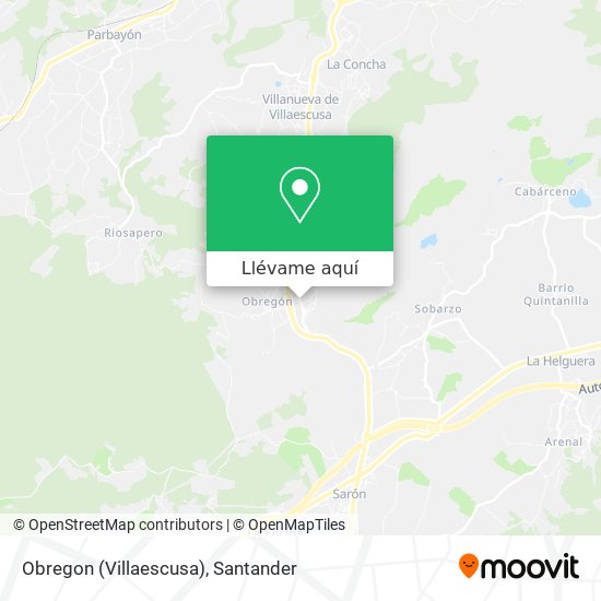Mapa Obregon (Villaescusa)