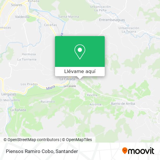 Mapa Piensos Ramiro Cobo