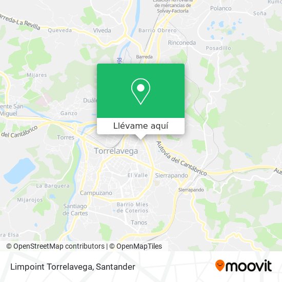 Mapa Limpoint Torrelavega