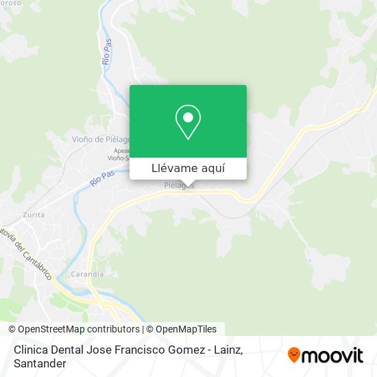 Mapa Clinica Dental Jose Francisco Gomez - Lainz