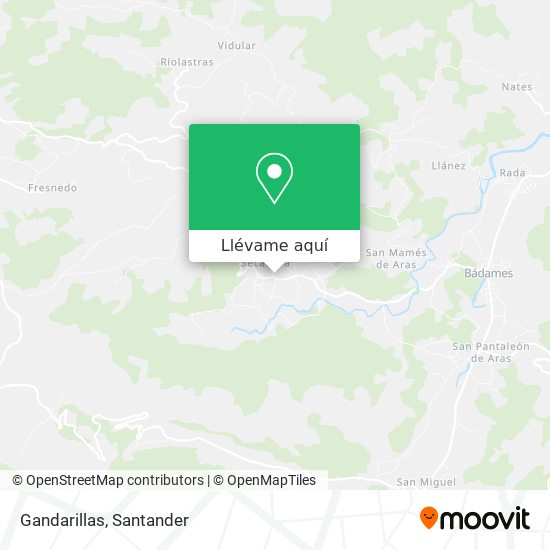 Mapa Gandarillas