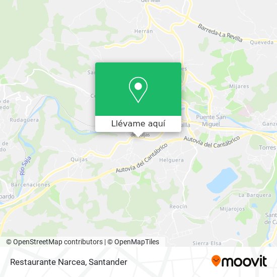 Mapa Restaurante Narcea