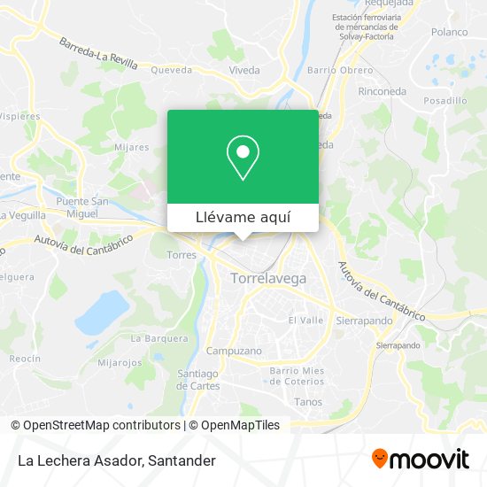 Mapa La Lechera Asador