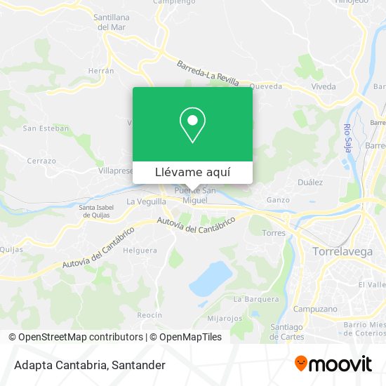 Mapa Adapta Cantabria