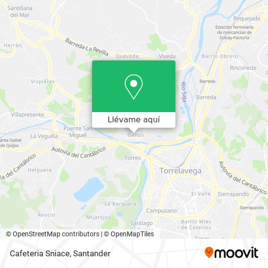 Mapa Cafeteria Sniace