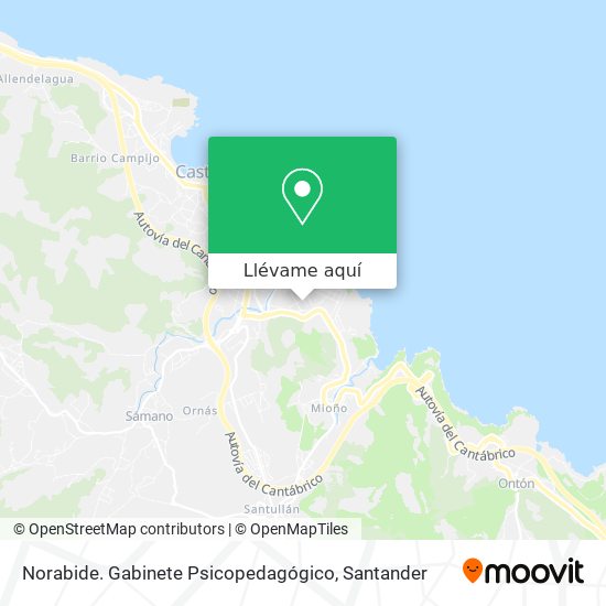 Mapa Norabide. Gabinete Psicopedagógico