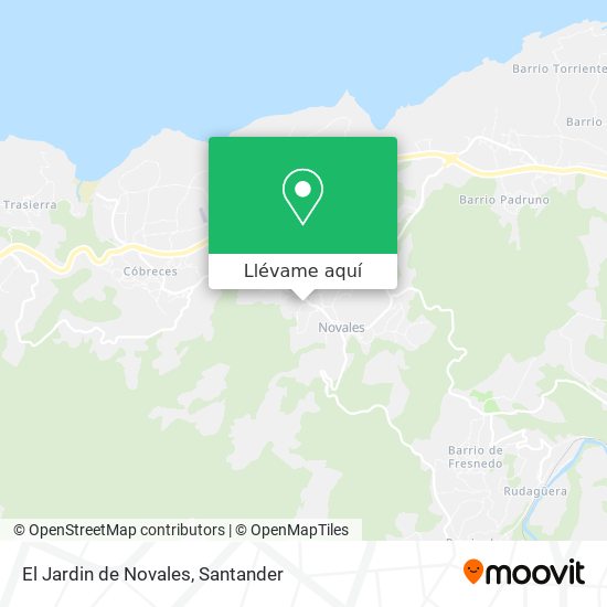 Mapa El Jardin de Novales