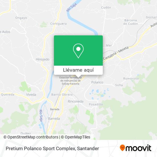 Mapa Pretium Polanco Sport Complex