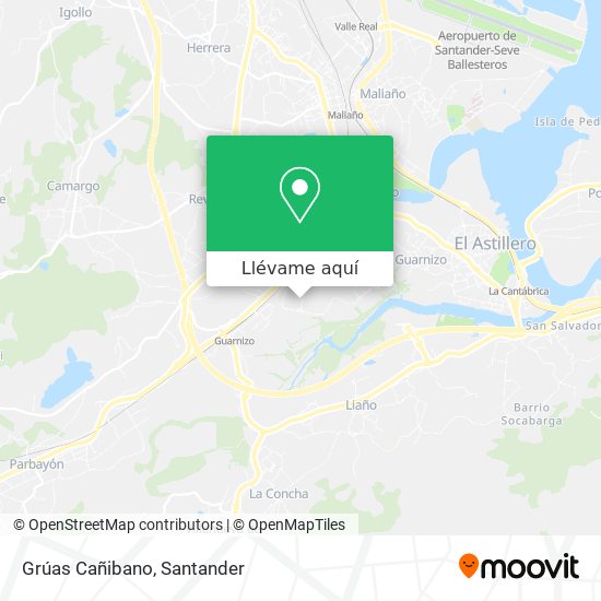 Mapa Grúas Cañibano