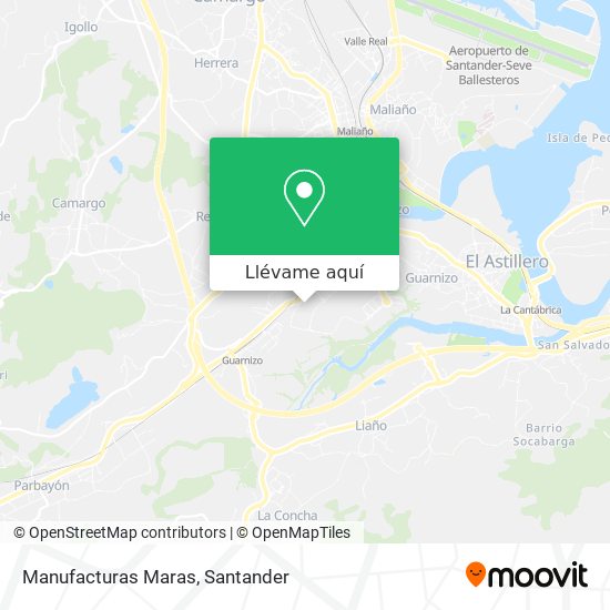 Mapa Manufacturas Maras