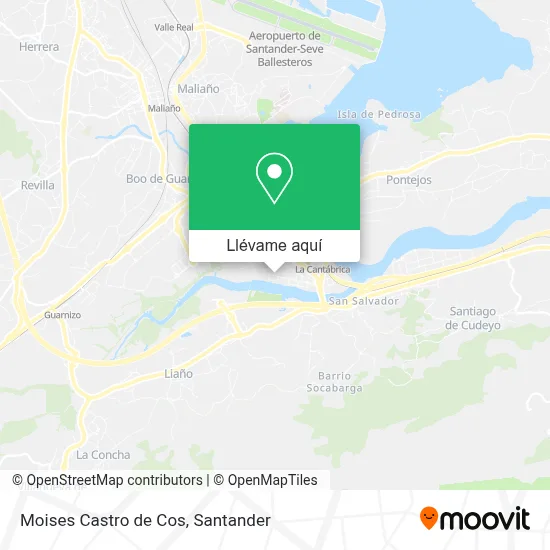 Mapa Moises Castro de Cos