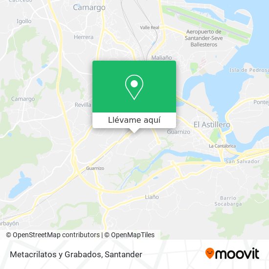 Mapa Metacrilatos y Grabados