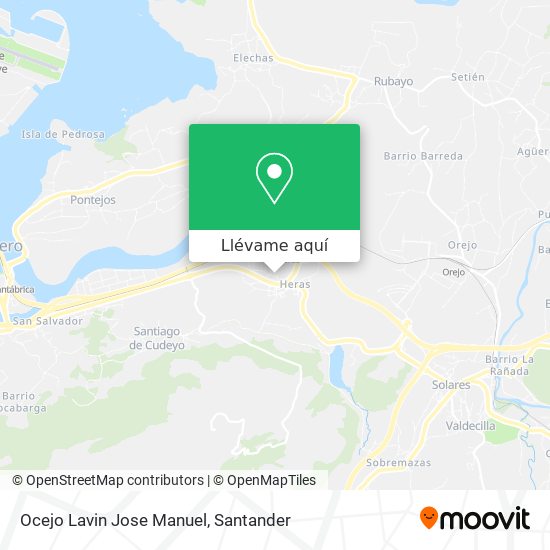 Mapa Ocejo Lavin Jose Manuel