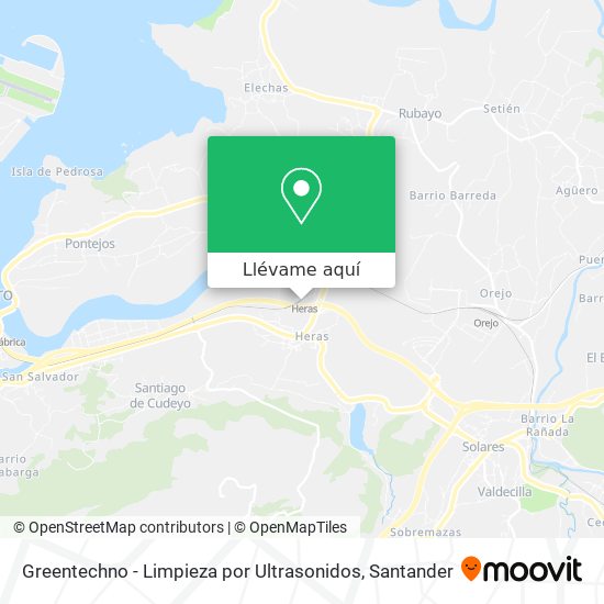 Mapa Greentechno - Limpieza por Ultrasonidos