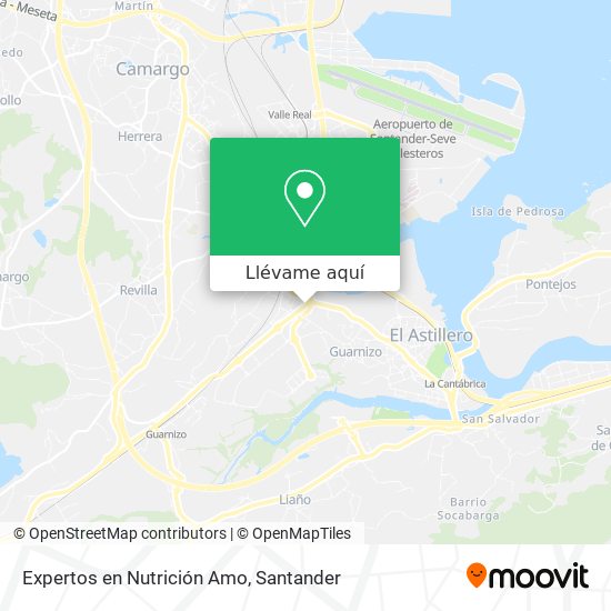 Mapa Expertos en Nutrición Amo