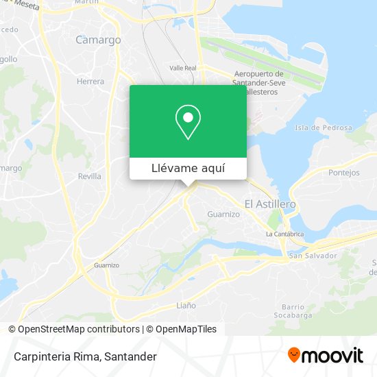 Mapa Carpinteria Rima