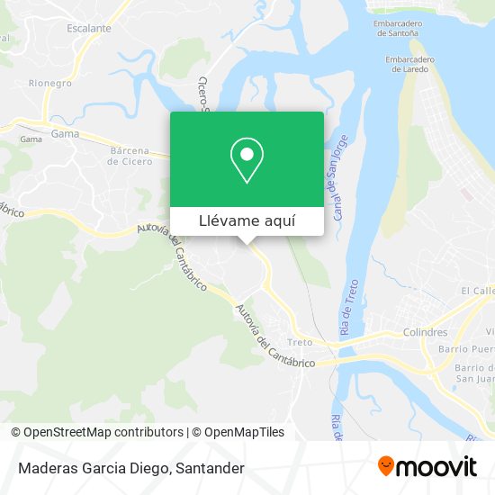 Mapa Maderas Garcia Diego