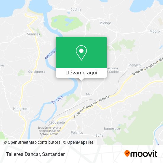 Mapa Talleres Dancar