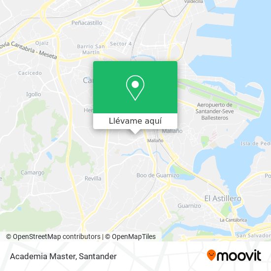 Mapa Academia Master
